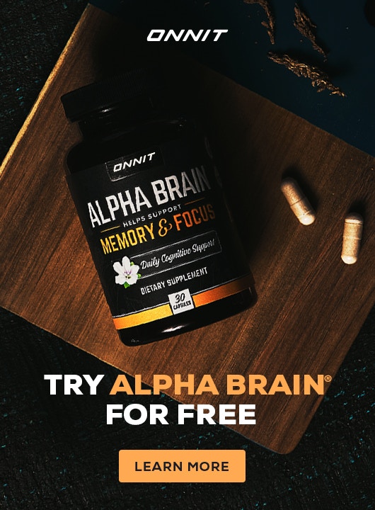 Try Alpha BRAIN® for FREE