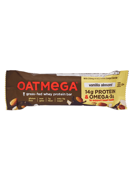 Oatmega Vanilla Almond Crisp Protein Bar (Single)
