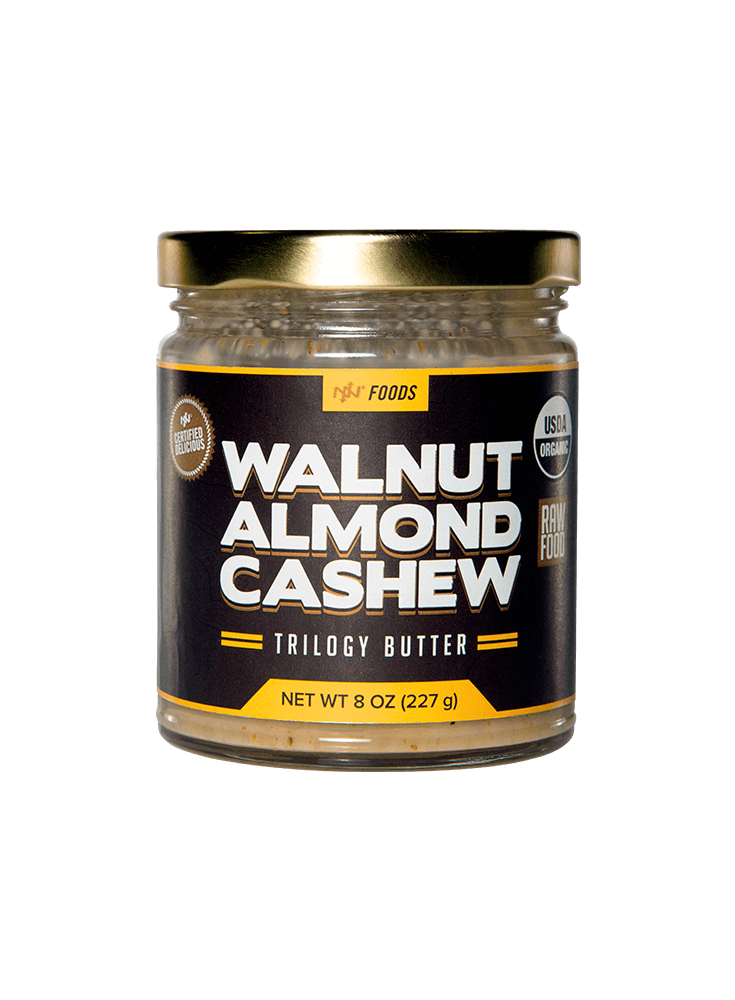 Walnut Almond Cashew Trilogy Butter