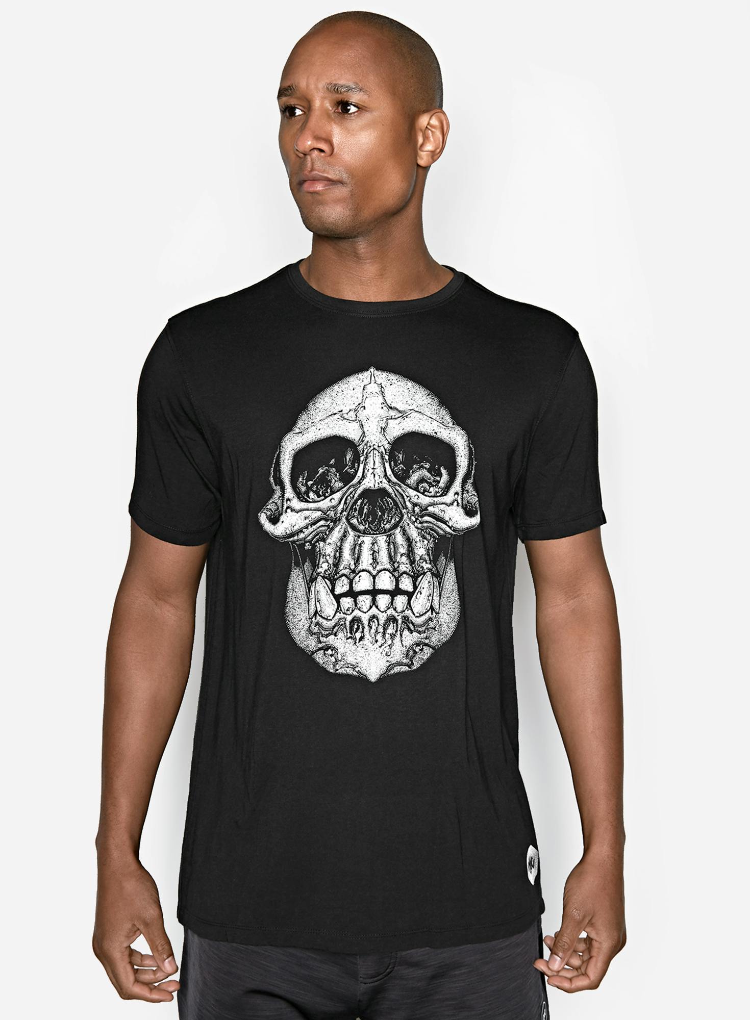 Chimp Skull Bamboo T-Shirt