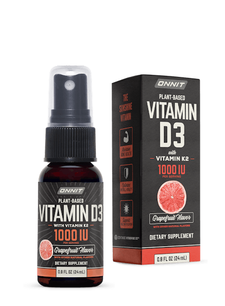 Vitamin D3 Spray With Vitamin K2 In Mct Oil Grapefruit 24ml