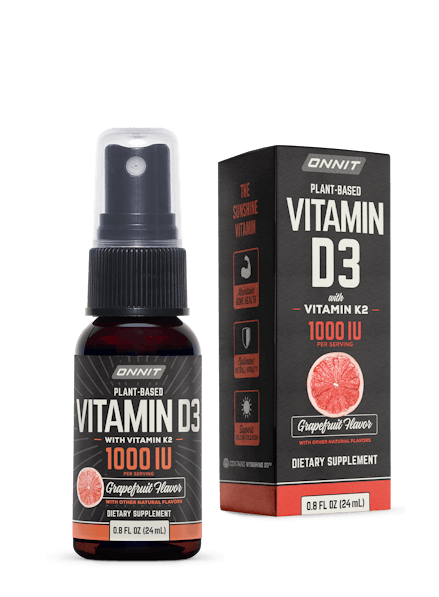 Vitamin D3 spray with Vitamin K2 in MCT Oil - Grapefruit (0.8 fl oz)