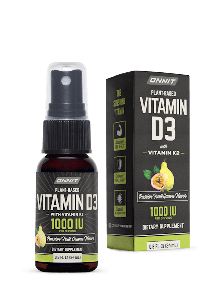 Vitamin D3 spray with Vitamin K2 in MCT Oil - Passion Fruit Guava (0.8 fl oz)