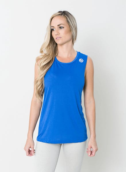 BSY Align Muscle Tee Royal Blue