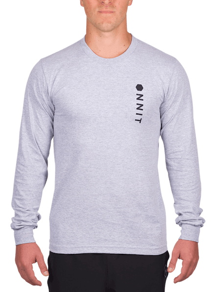Hardware Vert Longsleeve T-Shirt Gray Heather/Black