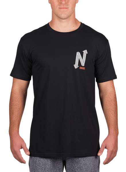 Onward & Upward T-Shirt Black/Gray