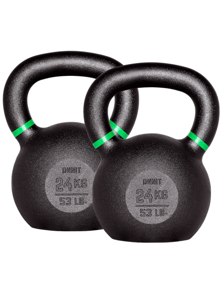 Double 24kg Kettlebells