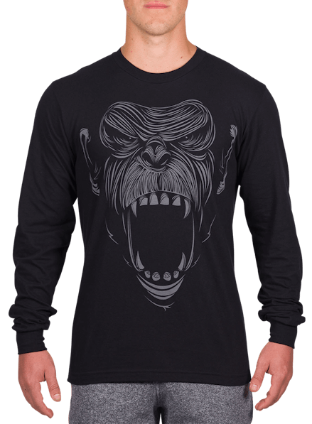 Primal Longsleeve T-Shirt Black/Gray