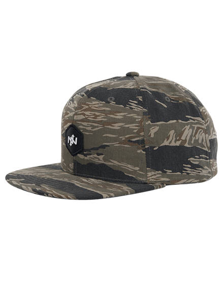 Hex HD Patch Snapback Tiger Camo