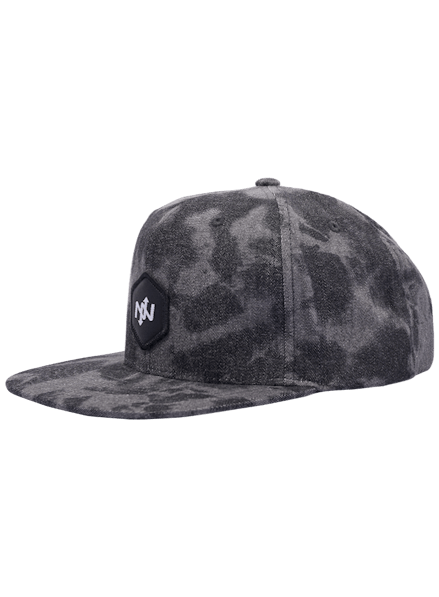 Hex XL Patch Snapback Black Tie Dye