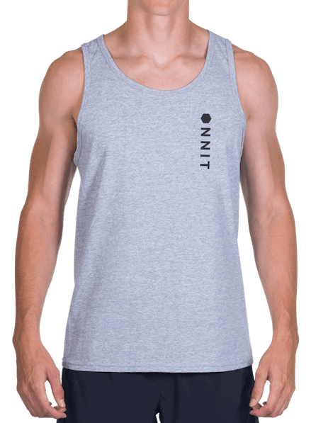 Hardware Vert Tank Top Gray Heather/Black