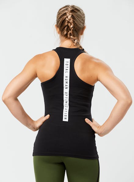 Get Aligned Racerback Black/White