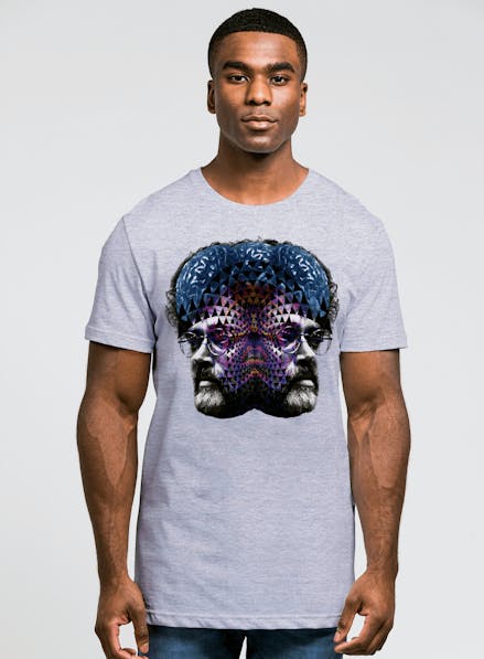 Psychedelic Godfather Grey Heather