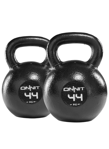 Double 44kg Kettlebells