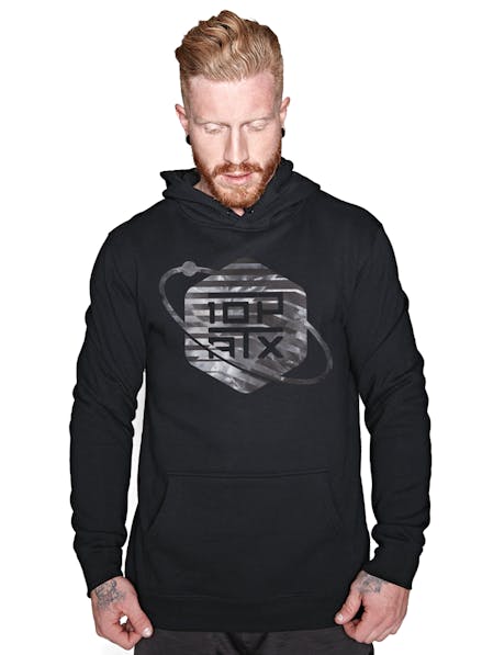 10TH Planet Geo Galaxy Sweatshirt Black/Multi