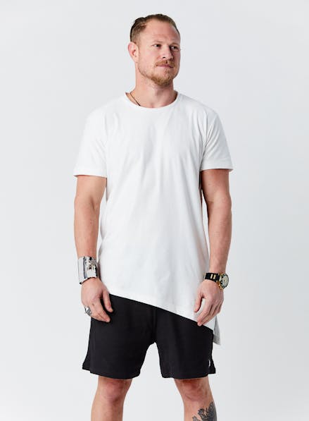 Textured Knit Short Black