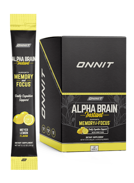 Onnit: Get 20% Off the Alpha BRAIN® Collection