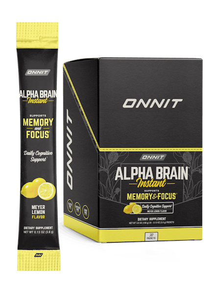 Alpha BRAIN® Instant - Meyer Lemon (30 ct)