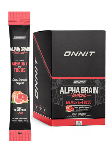 Onnit Alpha BRAIN Focus Energy Shot Supplement Energy Focus Mood