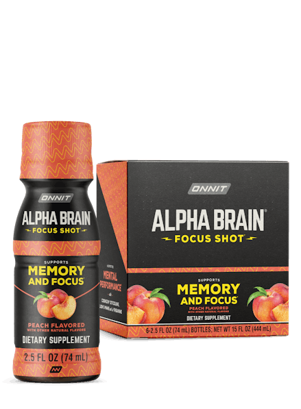 Alpha Brain Instant Peach, 30 ct - Harris Teeter