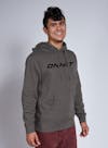 Banded Helix Pullover Hoodie Charcoal/Black