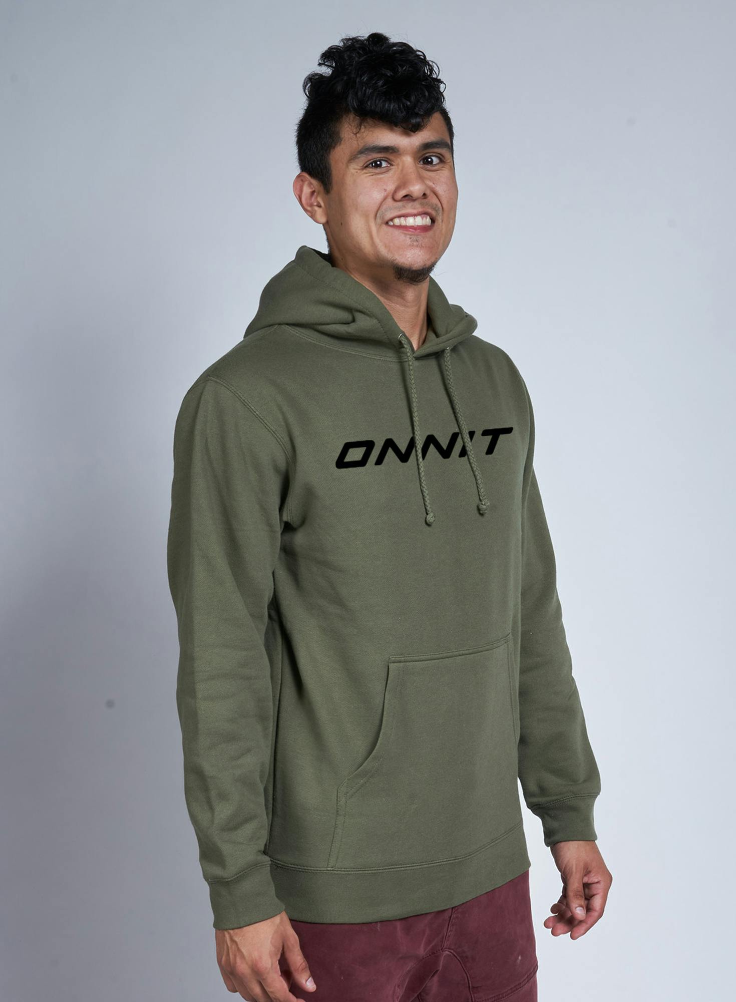 Banded Helix Pullover Hoodie