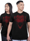 Primal Chimp T-Shirt Black/Red