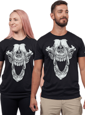 Wolf Skull T-Shirt Hero Image