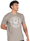 Badge T-Shirt - Chimp Gray/White