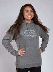 Outlined Banded Helix Pullover Hoodie Bonus Image