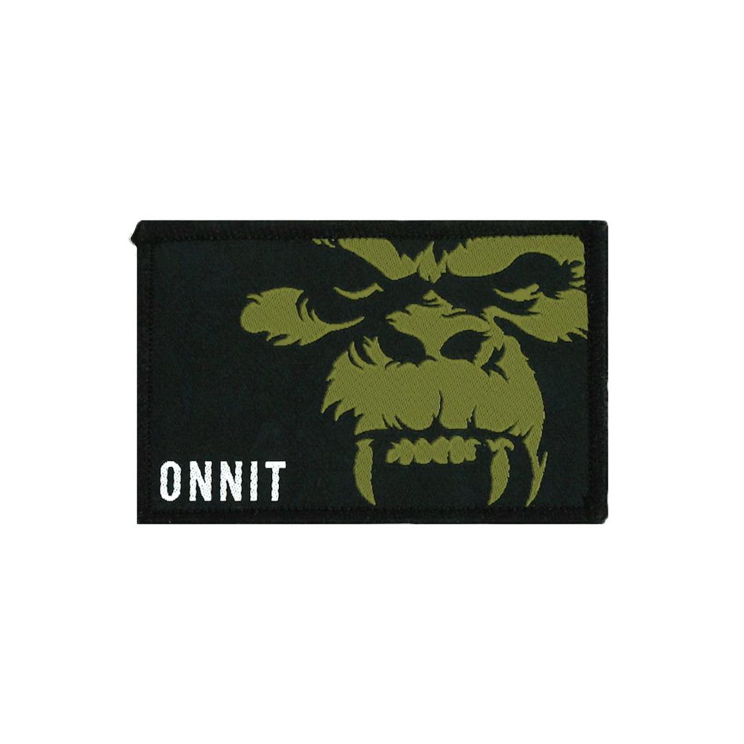 Primal Ape Patch Black/ Army Green - One Size