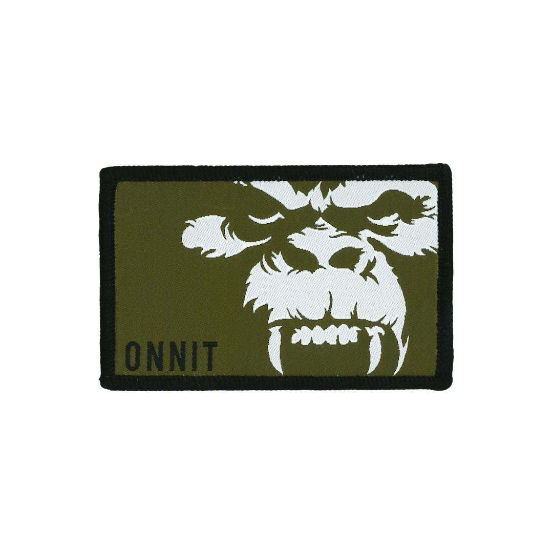 Primal Ape Patch Army Green / White - One Size