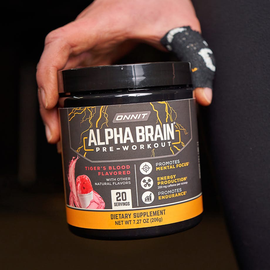 Buy ONNIT Alpha Brain Pre-Workout - Yuzu Peach (20 Serving Tub