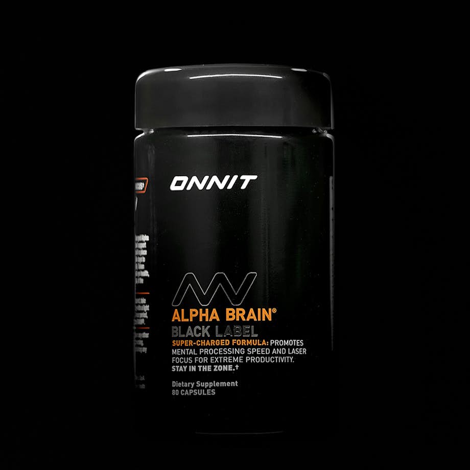 ONNIT Nootropic Stack Alpha Brain Capsules 30ct Alpha Brain