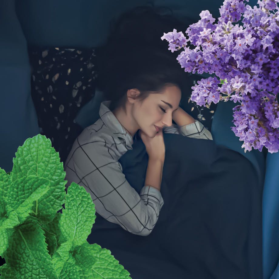 woman sleeping