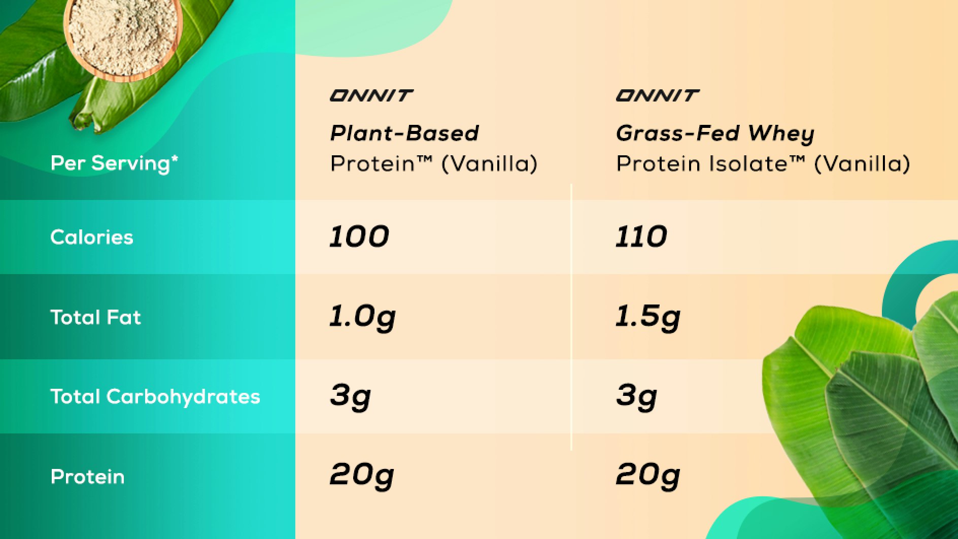 plant based protein nutrition facts