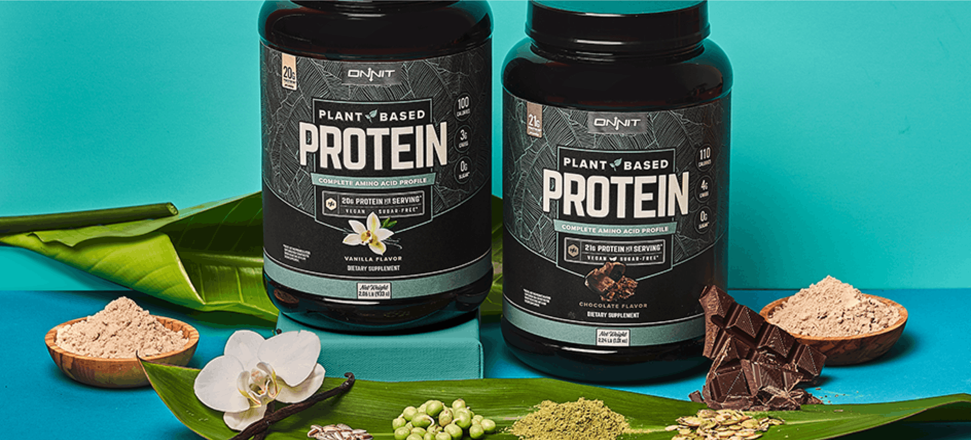 Plant Based Protein Product Container