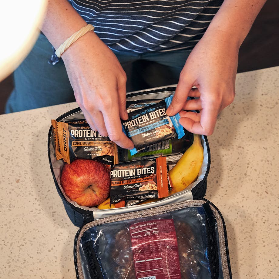 protein bite in lunch box