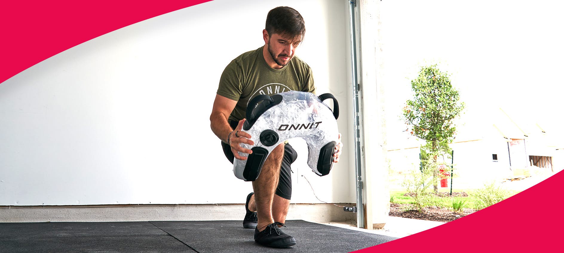 Man using hydrocore bag